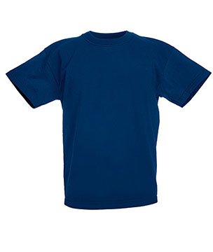 T-SHIRT ORIGINAL BAMBINO - FRUIT OF THE LOOM blu navy T-SHIRT ORIGINAL BAMBINO - FRUIT OF THE LOOM blu navy